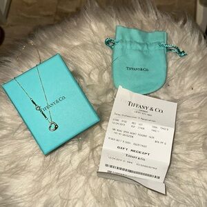 Tiffany 18k necklace